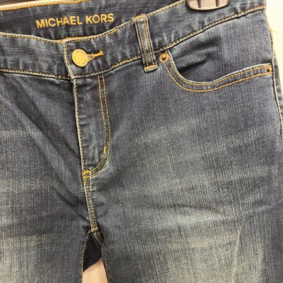 Michael Kors Denim Shorts Size 0 - Picture 2 of 4